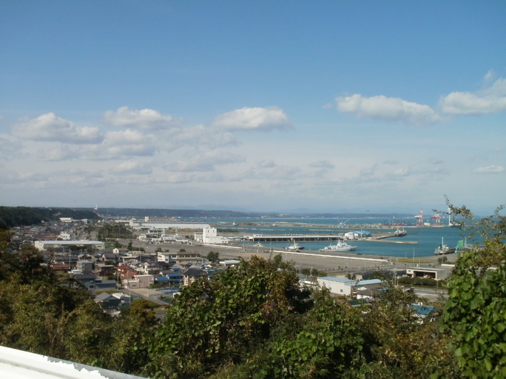 晩秋の海　御前崎