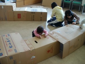 段ボールトンネル２
