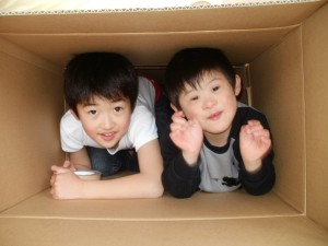 段ボールトンネル３
